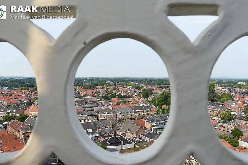 2018 07 02 toren richting het noorden het centrum