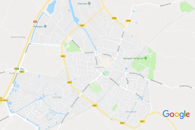 2018 09 26 n301 kaart