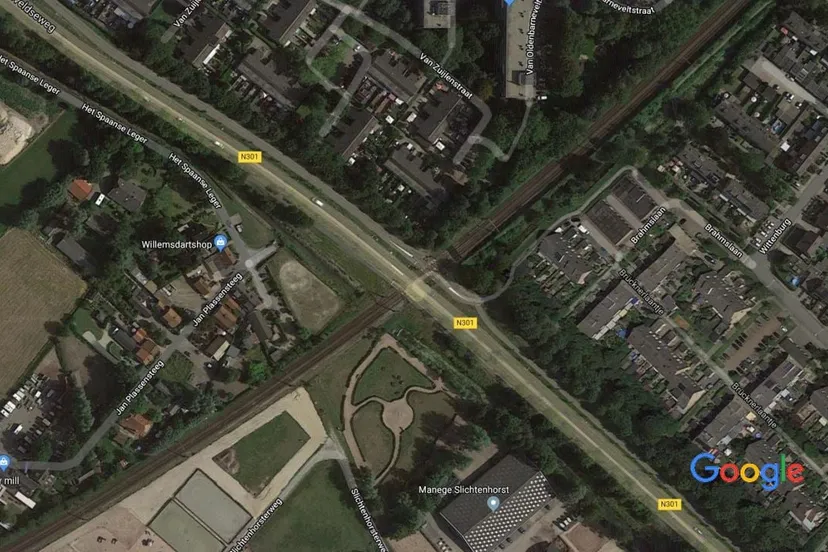 2020 01 17 spoorwegovergang n301