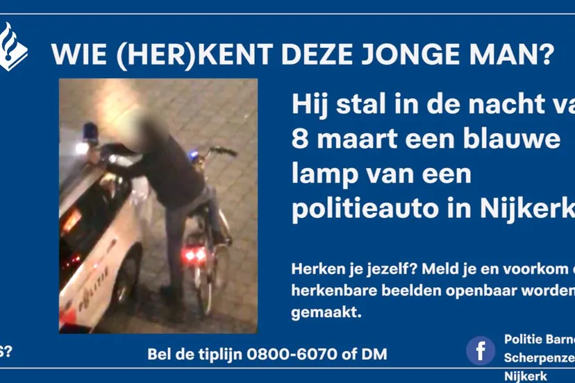 2020 04 17 politie auto gestolen lamp