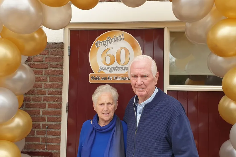 2021 03 22 echtpaar van den brink 60 jaar getrouwd