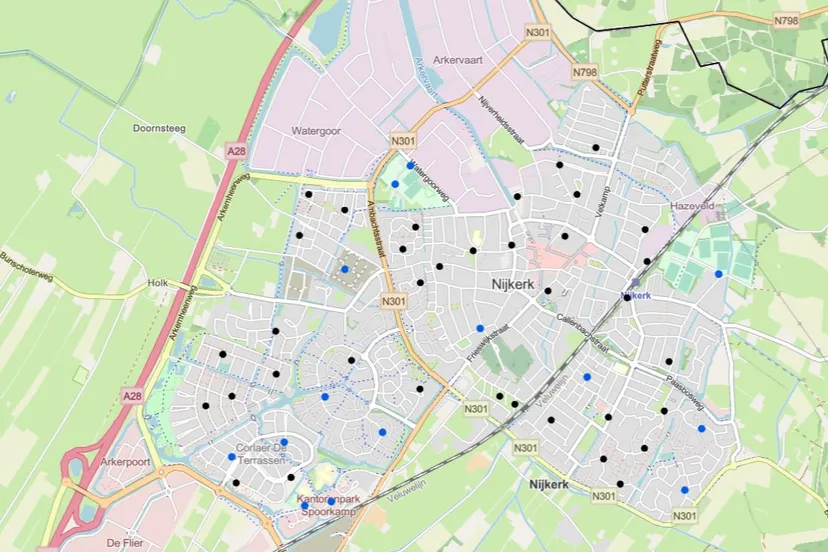 2022 04 05 plankaar laadpalen nijkerk