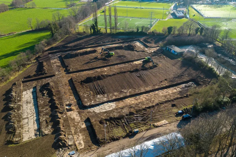 2023 0 07 eerste werkzaamheden oude terrein bloemendal