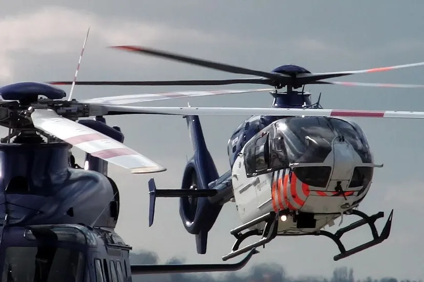 standaard nijkerk los politiehelikopter