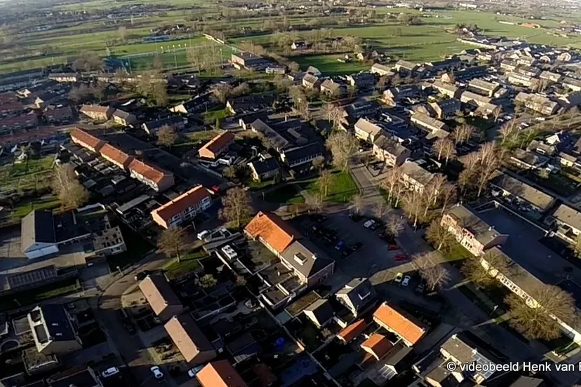standaard nijkerkerveen luchtfoto nijkerkerveen