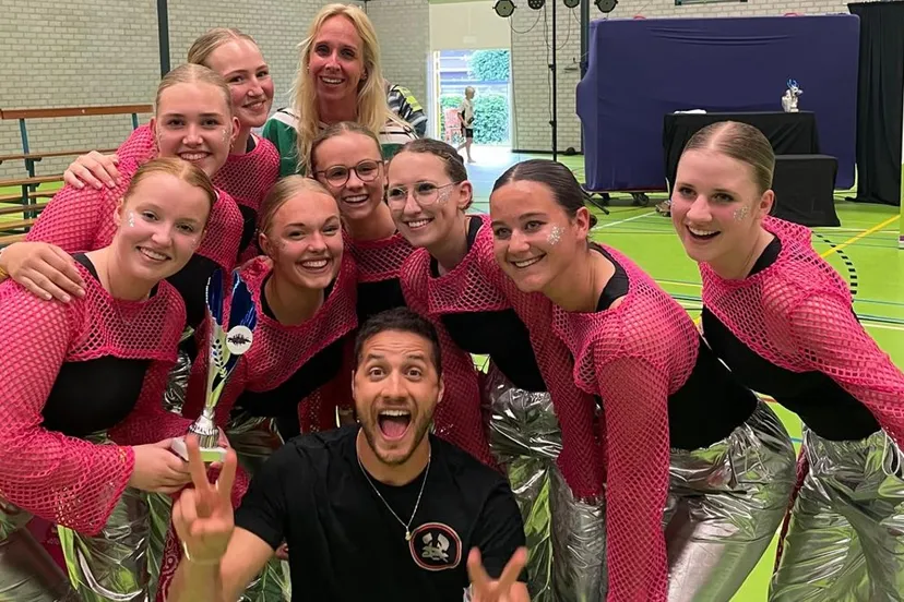 2024 05 26 wedstrijdteam get up met juvat westendorp en coach jantina klompenhouwer