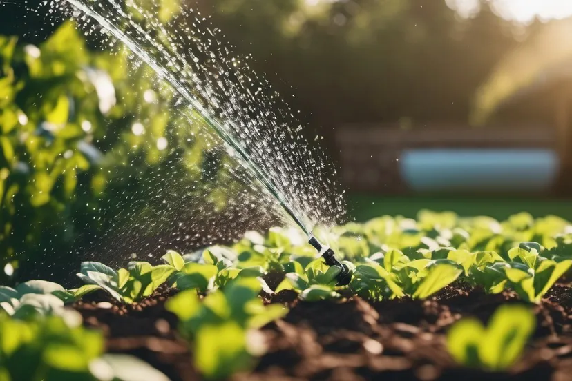 2024 06 05 irrigatiesysteem tuin sprnkler sproeien