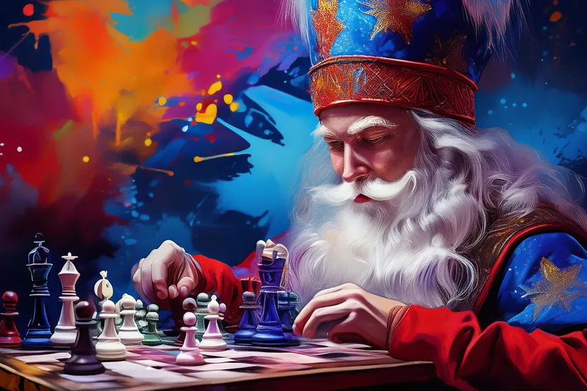 2024 12 02 sint speelt schaak