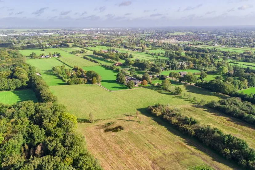 luchtfoto boerenbedrijven