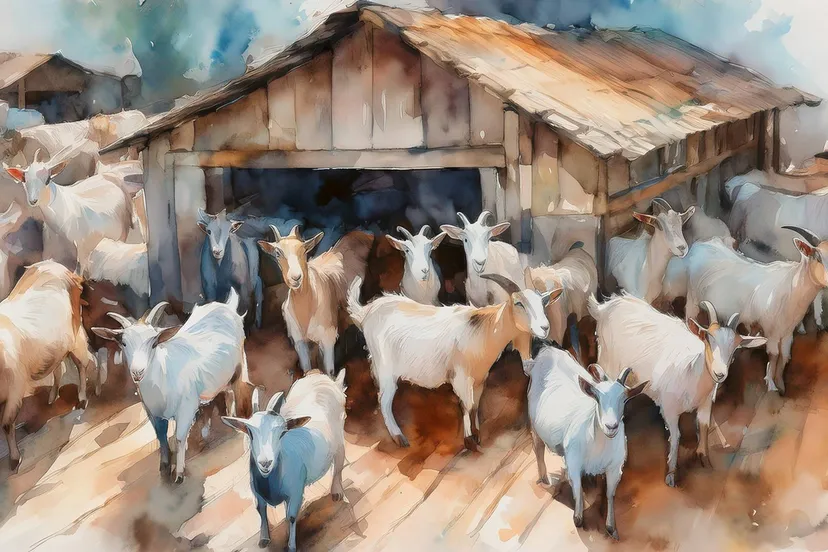 2025-08-08 geien voor de stal