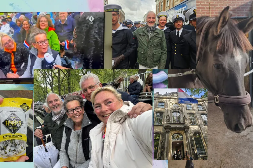 2025-09-16 Nicole des Bouvrie haar paard op prinsejesdag