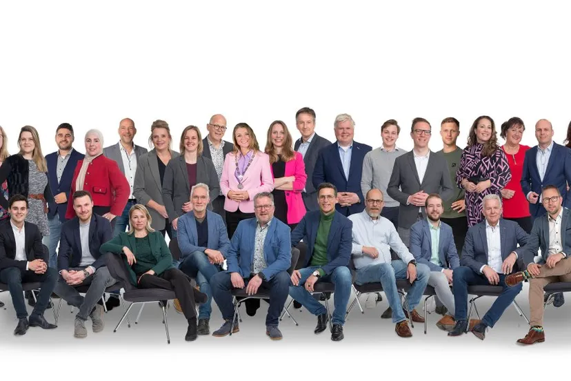 groepsfoto raad oktober 2025