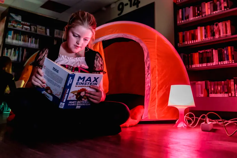 a night at the library