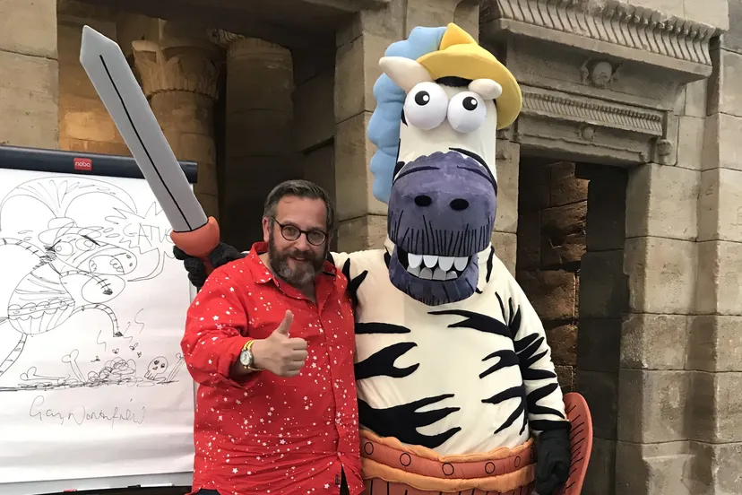 gary northfield met julius zebra fotograaf mathilde talens