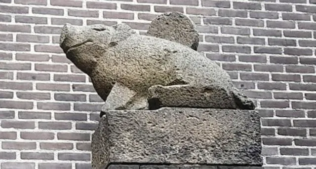 oudkatholieke kerk nijmegen spaarvarken charles hammes 1954 foto am2jpg