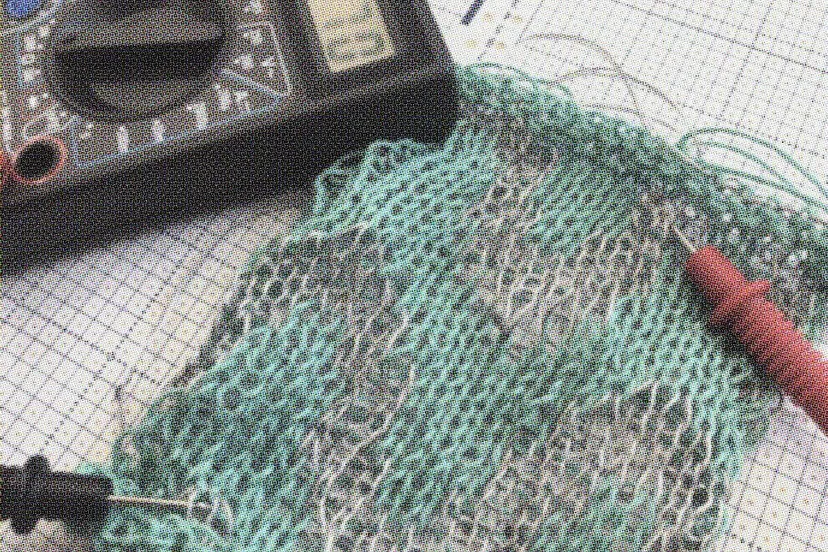 persbericht oddstream organiseert workshops breien met technologie beeld michelle vossen klein