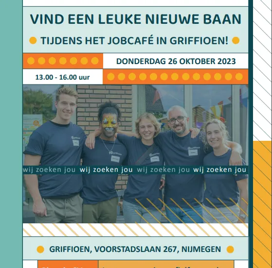 voorzijde flyer jobcafe