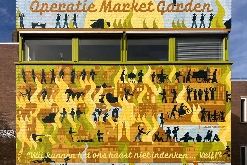 waalpainting operatie market garden 24 10 23 foto gerco hiddink