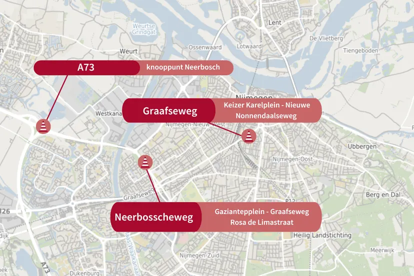 wegwerkzaamheden april juni