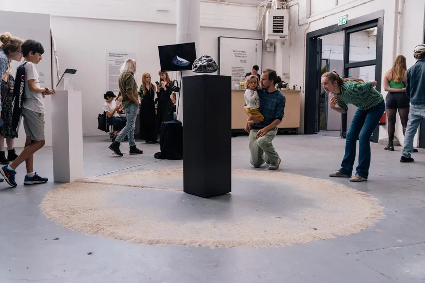 post binnen kunstkoers