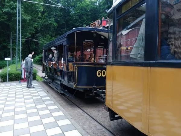 paardentramde paardentram uit 1893 in het openluchtmuseum foto openluchtmuseum84