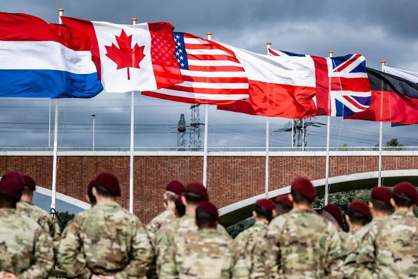 Herdenking Waaloversteek gem Nijmegen