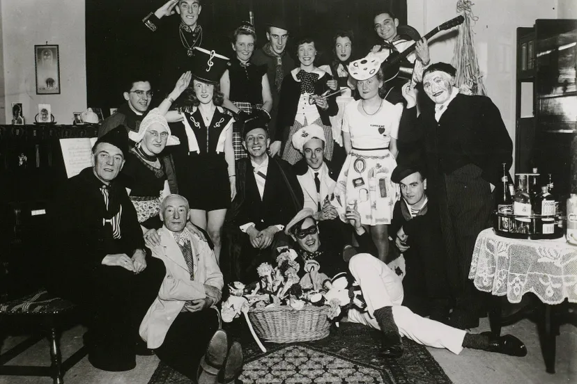 Carnaval huisfeest in s Hertogenbosch 19 februari 1944 BRON Nationaal Carnavalsmuseum en Erfgoed s Hertogenbosch