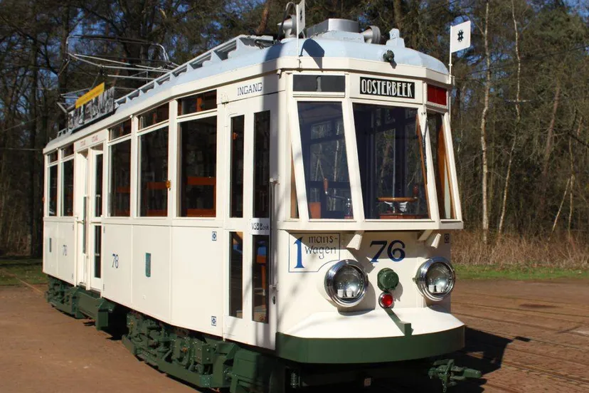 historische tram.De GETA 76