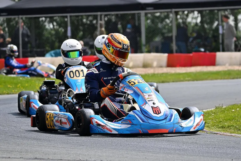 Michael Folmering kartingc  Celine Boerboom