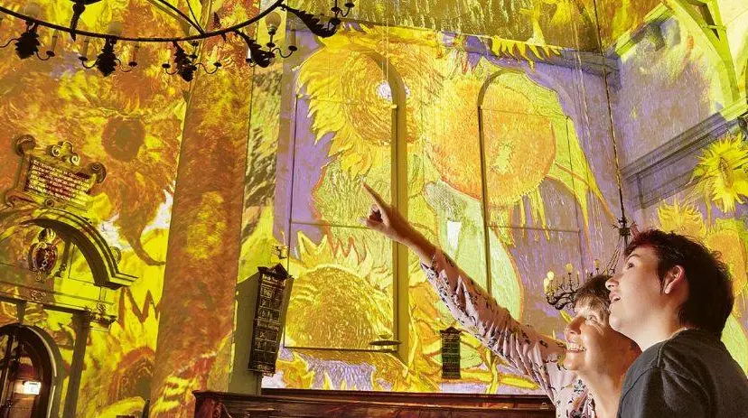 Van Gogh en Rembrandt in Amsterdam.VriendenLoterij