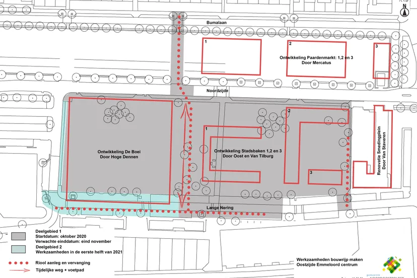 200924 bouwrijpmaken centrumoost tekening