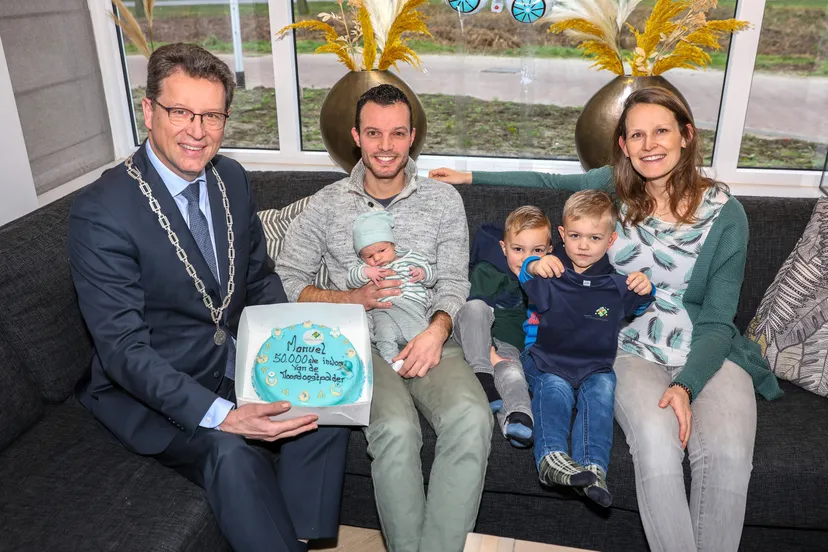 50000ste inwoner foto