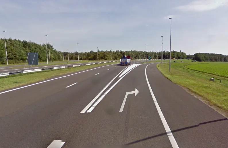 afslag n50 op a6 mapsgoogle