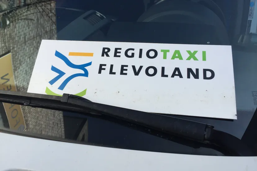 bordje regiotaxi flevoland