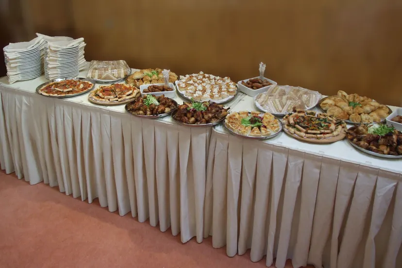 buffet food platter