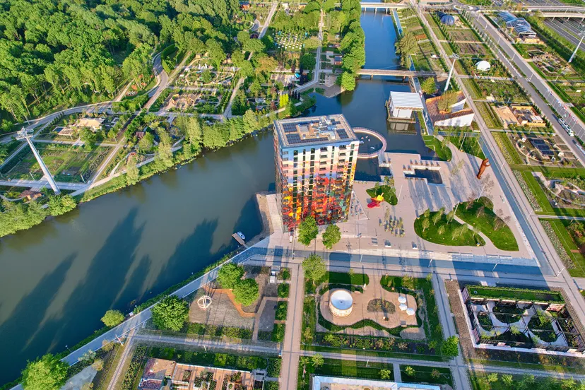 drone foto main square stage credits andre prins fotografie