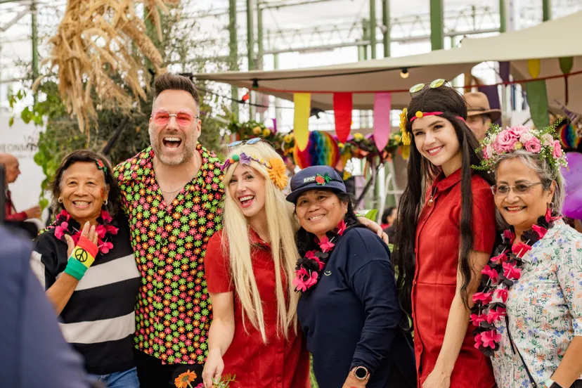 floriade flower power party met barry paf i