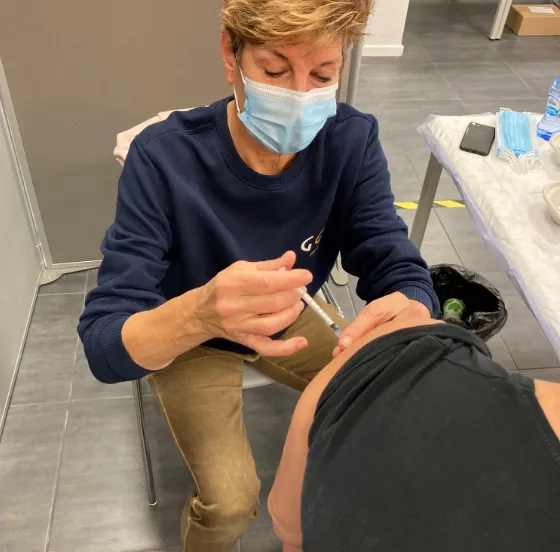 foto 2 zetten vaccinatie