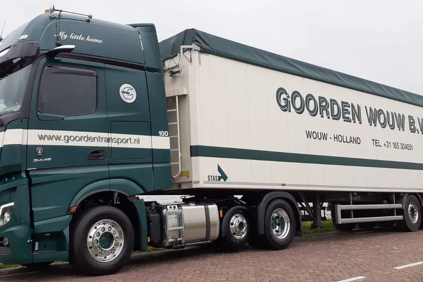foto vrachtwagen goorden wouw