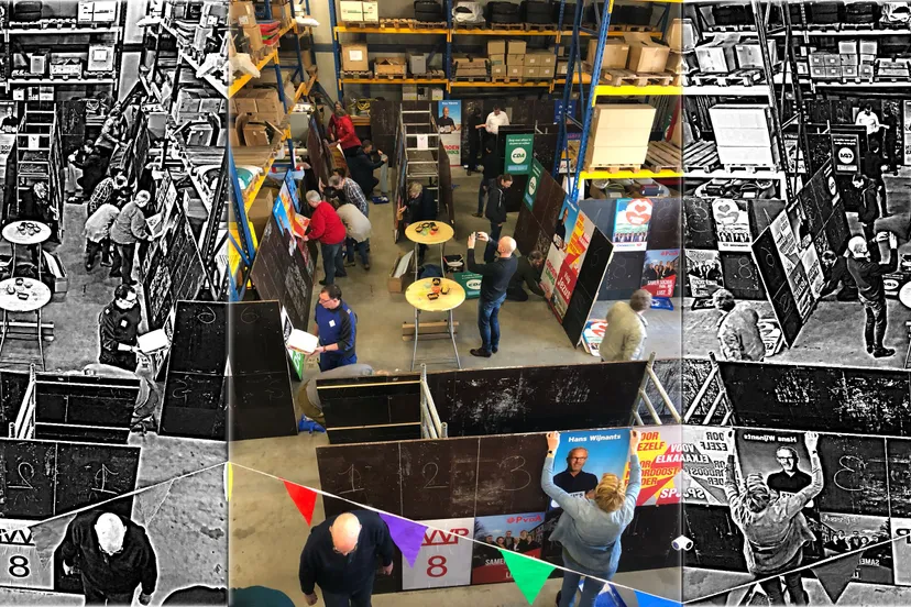 gezamenlijk plakmoment noordoostpolder copy