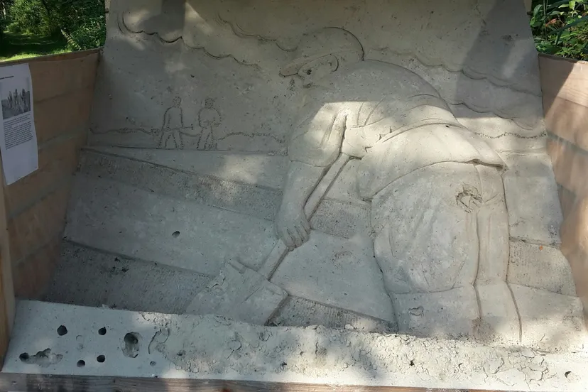 greppelgraver beschadigd