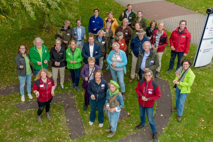 groen flevoland groepsfoto