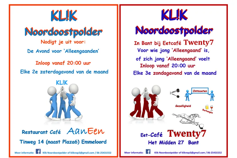 klk emmeloord bant info poster