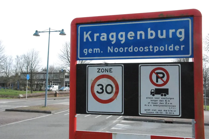 kraggenburg plaatsnaambord