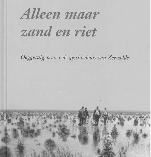 omslag alleen maar zand en riet