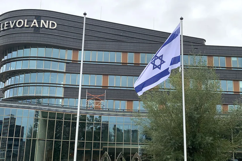 provinciehuis flevoland vlag israel
