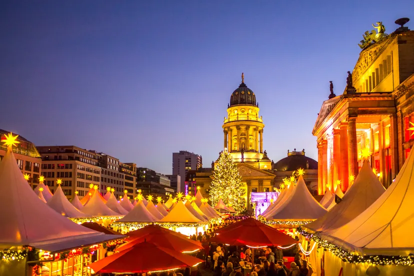 rechtenvrije afbeelding kerstmarkt in berlijn