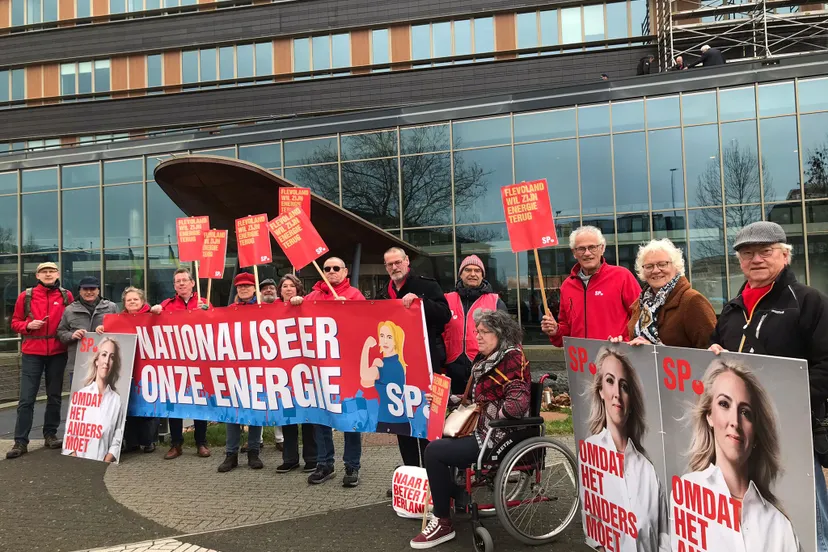 sp actie provinciehuis flevoenergie 22 2 2023