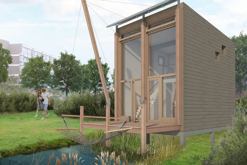 tiny house vissershuisje falgatuinen den helder