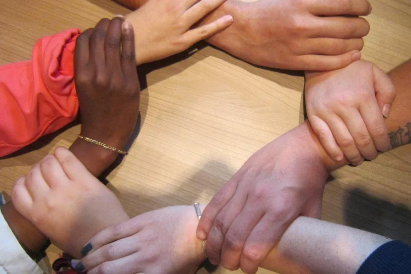 together team people circle hands group support 1244146jpgd